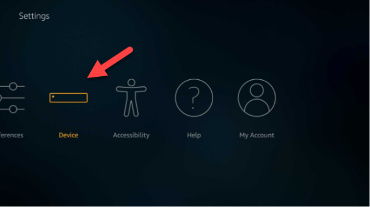 find mac address for amazon fire tv